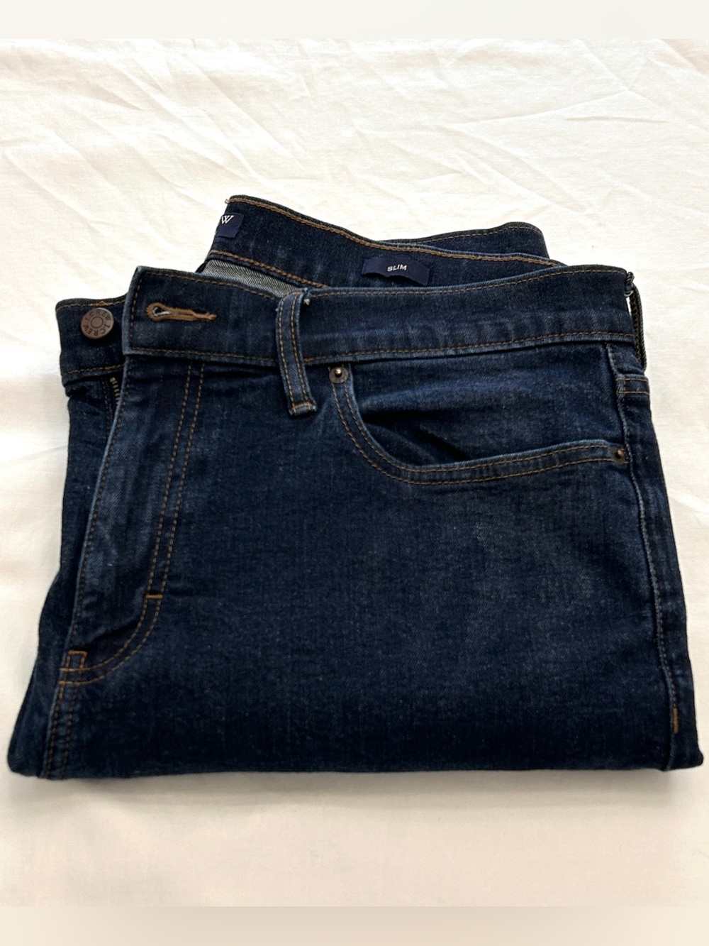 J.Crew Flex Slim Fit Men’s Jeans 36x30 Dark Wash Stretch Denim